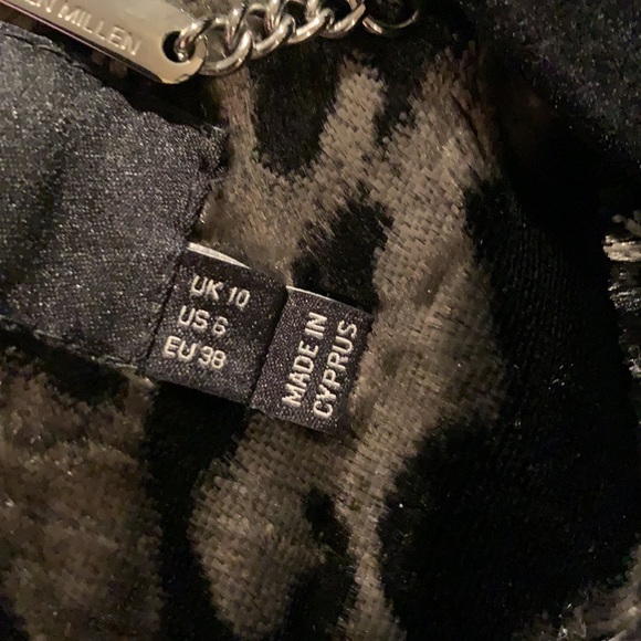 Karen Millen Ultimate Leopard Coat Sz 6 US, EU 38 - Picture 6 of 11